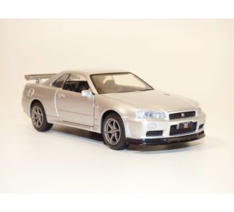 NISSAN SKYLINE GT-R34 GRIS METALLISE TAYUMO 36115212 8945005585348 2000 Skyline GTR
