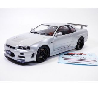 NISSAN SKYLINE GTR R34 gris métallisée NISMO 1999 1/18 Solido S1804312 3663506040870 B0GSRVQM1H