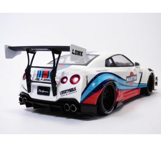 NISSAN SKYLINE GTR - R35 LIBERTY WALK body kit 2.0 violet 2022 1/18 Solido S1805812 3663506036682 B0CWPH65DR