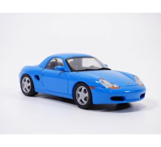 PORSCHE BOXSTER bleu avec Hard Top 1/43 1997 986 Schuco 4232 7007864042326