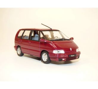 RENAULT ESPACE phase 2 V6 RXT bordeaux 1992 1/43 Norev 7711780931