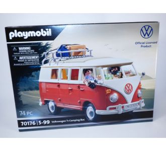 VOLKSWAGEN COMBI T1 rouge PLAYMOBIL 70176 4008789701763 VW Type 2 T1 B08KVYS3R7