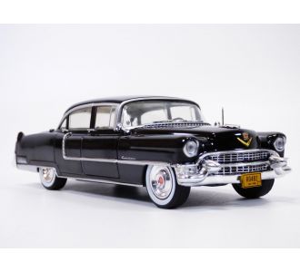 CADILLAC FLEETWOOD SERIES 60 NOIR 1955 1/18 1955 SERIES 60 FILM THE GODFATHER LE PARRAIN BLACK SCHWARTZ NERO NEGRO GREENLIGHT 12949
