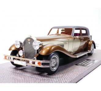 PANTHER DEVILLE V12 bronze & marron 1/18 Elton JOHN Pantheon 017 3683080402161 Bugatti royale