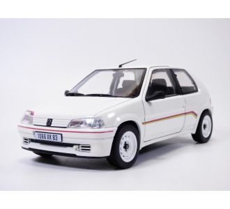 PEUGEOT 106 RALLYE 1.3l blanc 1993 1/18 Norev 184920 3551091849209