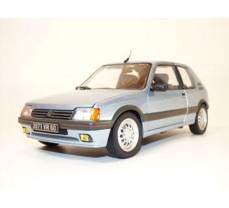 PEUGEOT 205 GTi 1.6L bleu Topaze 1/18 Norev 184857 3551091848578  B0822Y1TMN Phase 1.5