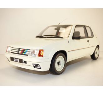 PEUGEOT 205 RALLYE 1.3l BLANC 1988 1/12 OTTO MODELS G039 OTTOMOBILE