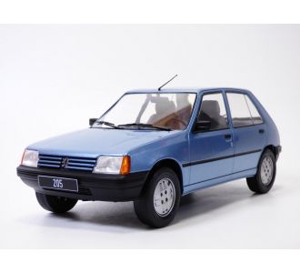PEUGEOT 205 SR bleu métallisé 1/18 1984 MCG18491 4052176799710 205SR