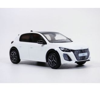 PEUGEOT 208 GT blanc Bianca 2024 1/43 Norev 472841 3551094728419