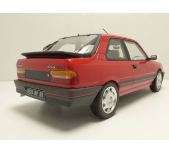 PEUGEOT 309 GTi ROUGE 3 PORTES 1/18 1989 NOREV 184880AP 184880 3551091848806