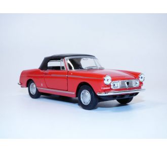 PEUGEOT 404 cabriolet fermé rouge 1/35 Welly NEX 43604 4891761197209