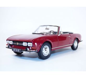 PEUGEOT 504 cabriolet rouge Andalou 1969 1/18 Norev 184818 3551091848189 B0C9DYSSNC