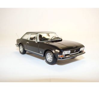 PEUGEOT 504 COUPE NOIR METALLISE 1976 1/43 MINICHAMPS MAXICHAMPS 940112121 BROWN METTALIC 4012138161436 B0897QCSZR