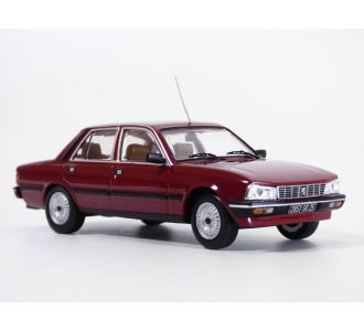 PEUGEOT 505 SRD Turbo bordeaux 1983 1/43 ODEON 165 4895102341335