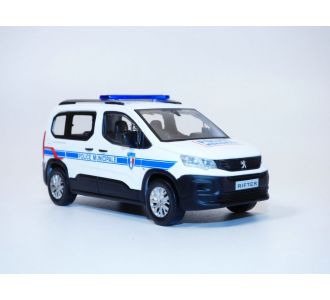 PEUGEOT RIFTER POLICE MUNICIPALE 1/43 2019 Norev 479066 3551094790669 B09S6VNFG4