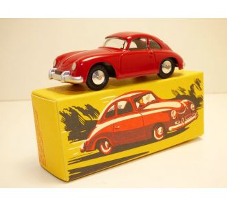 PORSCHE 356 A ROUGE QUIRALU 1/43 ATLAS 7110533939548 NO DINKY TOYS B07BMFPKL5