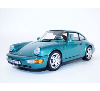 PORSCHE 911 - 964 CARRERA 2 vert Wimbledon 1/18 1992 Norev 187329 3551091873297