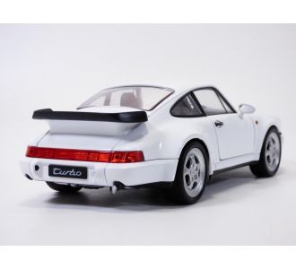 PORSCHE 911 - 964 Turbo 3.6 L blanc 965 1/18 Welly 18026 White 1995 4891761180263 B004obzreu
