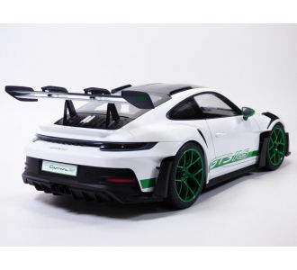 PORSCHE 911 - 992 GT3 RS blanc & vert Python 1/12 2022 CARRERA RS 2.7L tribute Norev 127535 3551091275350
