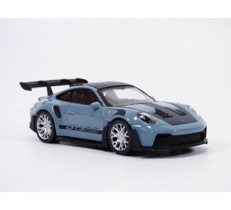 PORSCHE 911 - 992 GT3RS gris & noir 1/43 2022 Norev Jet car 750049 3551097500494