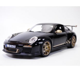 PORSCHE 911 - 997 GT3RS BLANC & NOIR 1/18 NOREV 187561 3551091875611 2010 WITHE AND BLACK TRIM