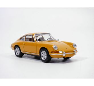 PORSCHE 911 jaune Bahama / orange 1969 1/43 Norev Jet car 750039 3551097500395 PORSCHE CLASSIC