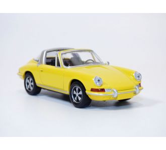 PORSCHE 911S Targa 1969 jaune 1/43 Norev Jet car 750042 3551097500425 PORSCHE CLASSIC