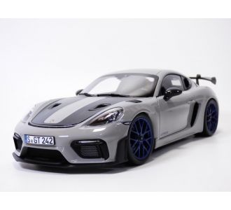 PORSCHE CAYMAN GT4 RS weissach pack vert Brewster 1/18 2023 Norev 187250 3551091872504