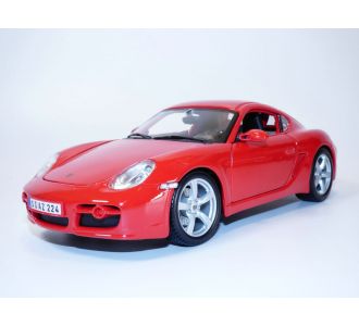 PORSCHE CAYMAN S rouge 1/18 2007 MAISTO 31122R 090159072553 B09441G9PC