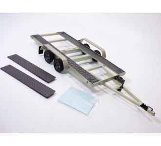 REMORQUE PLATEAU PORTE AUTO 1/18 Otto Models OT225 Otto Mobile OT225 9580010204649