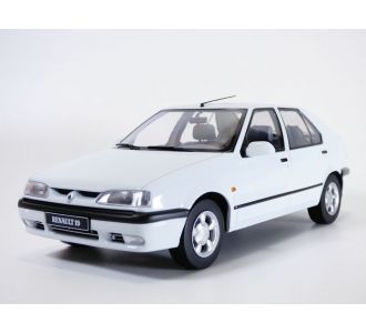 RENAULT 19 - R19 berline blanc 1/18 phase 2 Triple 9 T9-1800454 1994 1.4l 1.6l 1.8l RN RT RXE