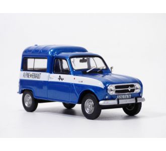 RENAULT 4L F4 fourgonnette ASSISTANCE ALPINE 1965 1/43 R4 Odeon 166 4895102343843 camionnette