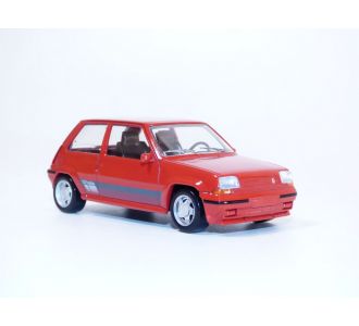 RENAULT 5 - R5 - supercinq GT TURBO rouge 1/43 phase 2 Norev 510539 3551095105394 MKII B0BX3TQ31L