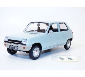 RENAULT 5 - R5 bleu clair 1972 1/18 Norev 185380 3551091853800