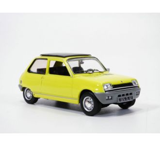 RENAULT 5 - R5 TL decouvrable jaune 1/43 1972 Odeon 131 4895102338344 Momaco