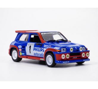 RENAULT 5 - R5 MAXI TURBO n°1 1/43 vainqueur tour de France - auto 1985 Jean Ragnotti Norev 510620 3551095106209