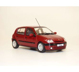 RENAULT CLIO 2 PHASE 1 4 portes rouge 1/43 4895102331451 ODEON 056 1998 clio II phase I
