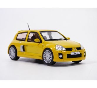 RENAULT CLIO V6 jaune Sirius 1/43 2003 Solido S4318102 3663506044557 MKII