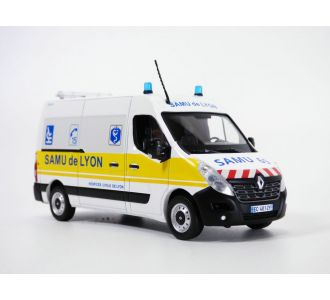 RENAULT MASTER SAMU de Lyon 1/18 HCL Norev 518790 3551095187901 B0CH8HXD6C