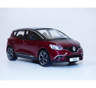 RENAULT SCENIC rouge fonçé & noir 1/43 2016 NOREV 517734 3551095177346