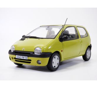 RENAULT TWINGO 1 phase 2 jaune Anis 1998 1/18 Norev 185299 3551091852995 B0GBY656PT