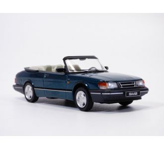 SAAB 900 TURBO 16S cabriolet vert 1991 1/43 Ixo CLC578N.22 4895102343782
