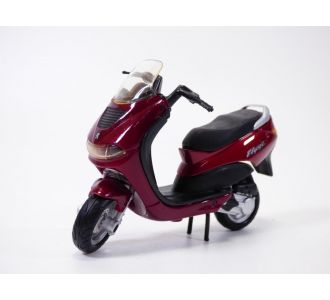 OCCASION en boite scooter PEUGEOT ELYSEO 125 bordeaux 1/18 2003 Maisto