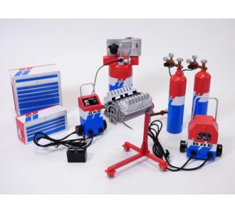 Set outils de garage / vidange 1/18 BRE Brock Racing Enterprises GMP 18959 810027494597