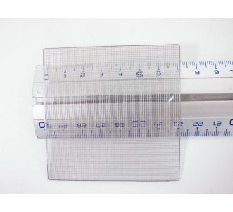 Sticker Métal Relief grillage carré 70x70mm 1/43 1/24 1/18 Zoomon ZT037