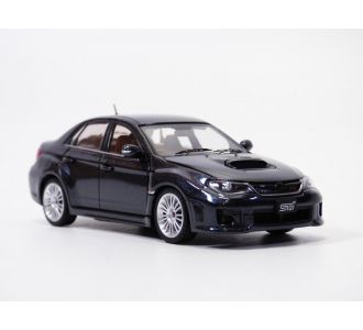 SUBARU IMPREZA WRX STi anthracite A-Line 1/43 2015 RHD Ebbro 44398 4526175443986 B005NLUV7I