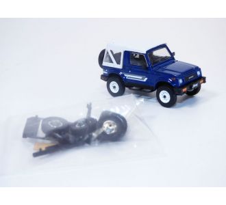 SUZUKI JIMNY SJ413 bleu 1988 1/64 BM CREATIONS 64B0169 0633690418871 JIMMY SJ
