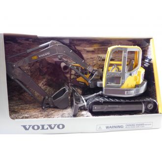 PELLETEUSE VOLVO ECR88D 1/18 engin TP NewRay 32166 0093577321661