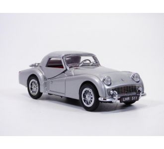 OCCASION en boite TRIUMPH TR3A hard top gris métallisé 1/43