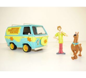 VAN MISTERY MACHINE avec figurine Shaggy & SCOOBIDOU - Scouby doo 801310317204 JADA 31720 COMBI VW B087WY22ZS